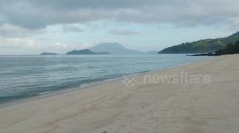 Let your Feet touch the Sand and the Air flip your Hair in Summer!