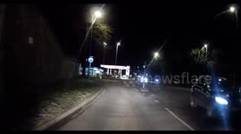 Close Call: A Scary Near Miss on the Road - A Must-See for Every Driver