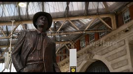 The National Windrush Monument within Waterloo, London, United Kingdom