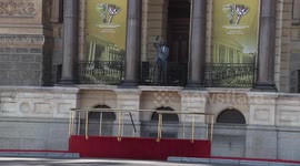 South Africa president Cyril Ramaphosa's state of the nation address gets rowdy, parliament members ejected, journalist manhandled by riot police