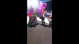Chhau folk dance in sambalpur sitalshasti festival . Chau Dance, folk dance of Purulia,