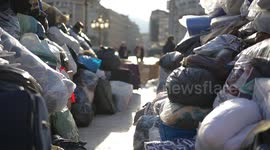 Macedonians in Skopje gather to donate goods for victims of Turkey earthquake