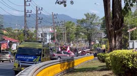 Gunman kills himself after shooting two people on bus in Phuket, Thailand