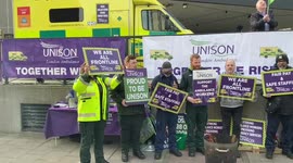 Ambulance workers stage fresh strikes in London