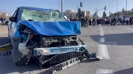 Israeli child and young man killed in car-ramming attack in Jerusalem