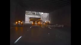 Accident: Truck Carrying Trailer has No Time to Stop Causing Crash