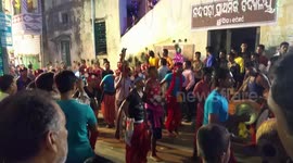 Sitalsasthi celebrations underway in Sambalpur Odisha . FOLK DANCE IN ODISHA