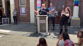 Official opening of Pride Square for WorldPride 2023, Sydney, Australia