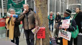 Rent freeze day of action, London, UK