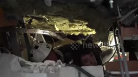 a result of the explosion, a fire broke out in the warehouse building and the building itself, measuring 40x12 m, was destroyed. The fire, with an area of 50 square meters, was quickly extinguished.