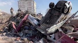 Devastation in Kahramanmaras, the Turkish city close to the epicentre of the quake