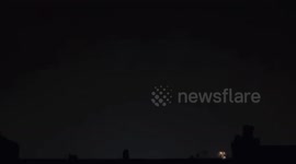 Bright flashed light up London sky as asteroid impacts Earth's atmosphere