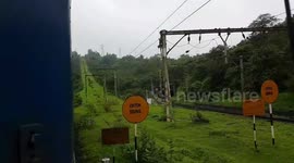Train Travel in India - Beautiful Green Rice Fields &  Longest Tunnel in Odisha Indian Railway