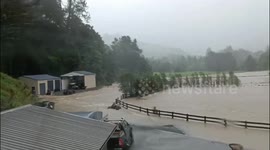 Floods as Cyclone Gabrielle hits New Zealand's North Island