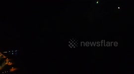 Sar2667 asteroid entering earths atmosphere over South East England