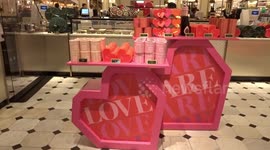 Harrods celebrates Valentine's Day with 'sweet' setup