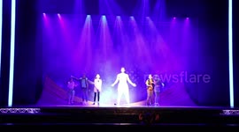Media call for Joseph and the Amazing Technicolor Dreamcoat, Sydney, Australia