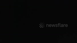A breathtaking video of the asteroid Sar2667 passing through France