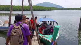 Couples mark Valentine's Day by getting married on Thai island