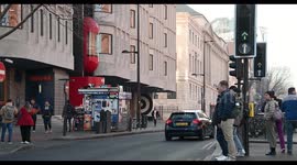 Be sure to always use traffic lights when crossing the road in London, United Kingdom