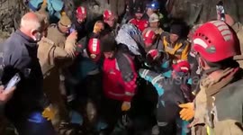 Woman rescued after surviving 140 hours beneath Turkish earthquake rubble