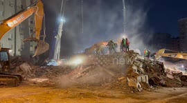 Recovery mission in Nurdagi, Turkey