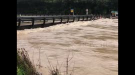 Cyclone Gabrielle flooded roads and rivers in New Zealand