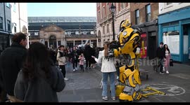 Romanace with a Transformer, Covent Garden, London, United Kingdom