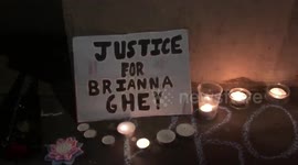 Hundreds gather at vigil in memory of murdered trans teen Brianna Ghey in London