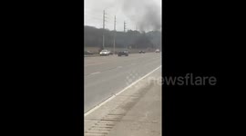 US National Guard helicopter crashes on Alabama highway, 2 killed