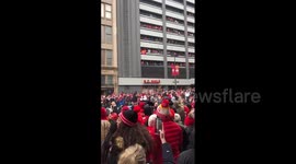 US: Kansas City Chiefs Victory Parade After Super Bowl Win