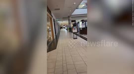 Video shows shopper evacuating Cielo Vista mall and armed police after shooting kills one