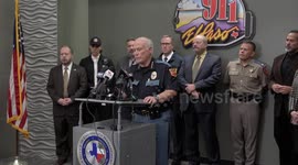 Wednesday, February 5th, El Paso, Texas, El Paso County 911 District Building. Second Press Conference, Cielo Vista Mall's Shooting.