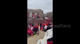 USA: Kansas City celebrates win at the Super Bowl