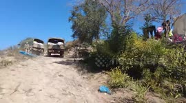 Turkish Army Soldiers Deliver Aid To Victims In Turkey