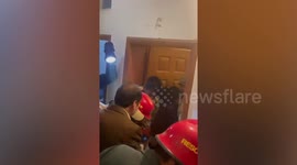Leopard captured alive after rampage injuring residents in Pakistan