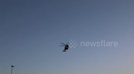 Nsw Ambulance helicopter rescue 206 landing at Umina oval
