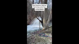 Ohio train derailment: Pumps filter creek water after chemical spill