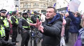Antifa clash with anti-LTN protesters in Oxford town Centre