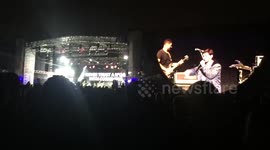 Kendrick Lamar calls Houston white boy on stage at Day for Night Festival, he KILLS IT!