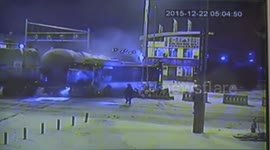 Empty bus crashes into tank car