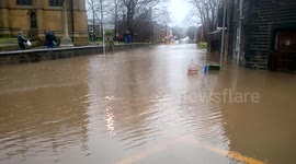 Bad Flooding In Littleborough