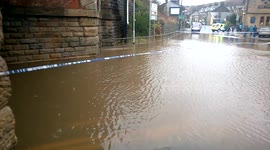 Road Closed in Littleborough Due to Flooding