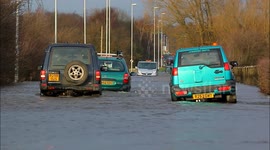 Stranded In Castleford Floods