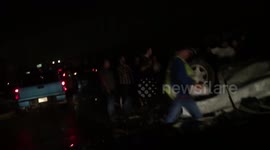 Garland Texas tornado right after it happened