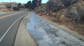 Road Ice Los Angeles California