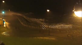 Storm Frank hits Galway, Ireland