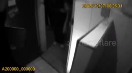 Police save new-born baby from toilet