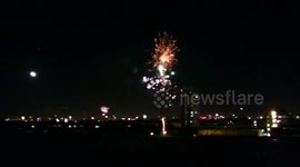 NYE London - Hundreds of Fireworks - 360 Panorama