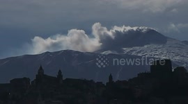 'New' volcanic activity on Mount Etna